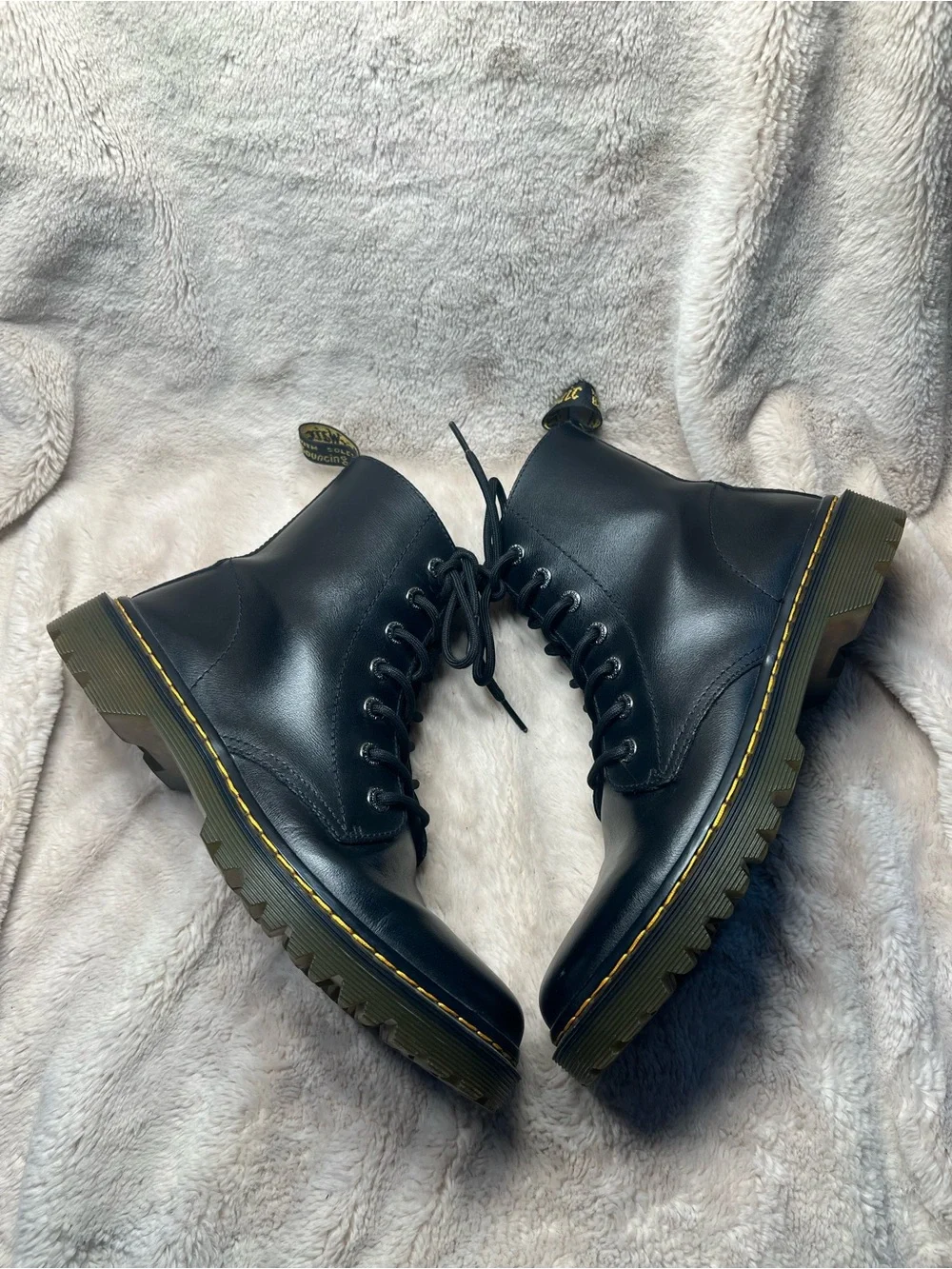 Dr. Martens Luana Combat Boots women’s size 10 - Picture 5 of 7